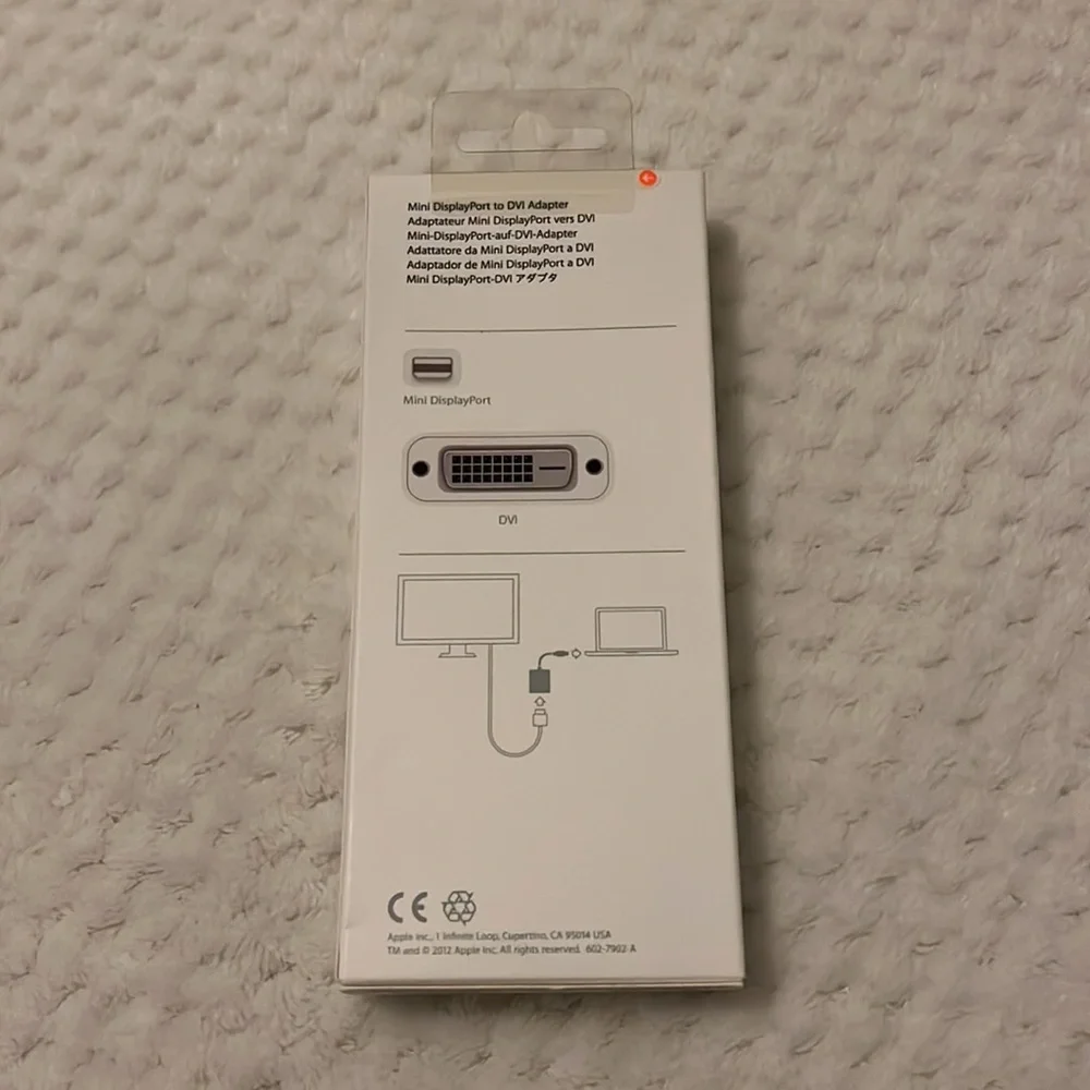 Apple Mini DisplayPort to DVI Adapter